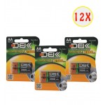 بسته 12 عددی باتری قلمی شارژی D.B.K مدل 2300mAh (2 تایی)