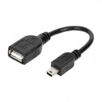 کابل 5پین Mini USB OTG (5pin) طول 15 سانتی متر مچر (Macher) مدل MR-80