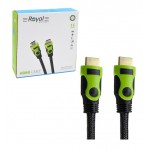 کابل HDMI 1.4 کنفی طول 15 متر رویال (ROYAL)