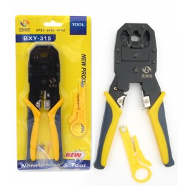 آچار شبکه + سیم لخت کن مدل BXY-315