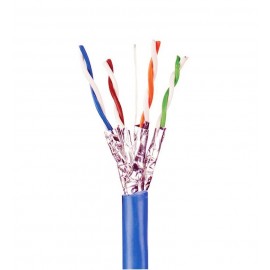 کابل شبکه Knet Plus مدل CAT6A SFTP LSZH