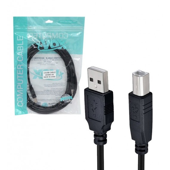 کابل پرینتر USB ایکس وکس (XVOX) طول 3 متر