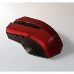 موس بی سیم OSCAR مدل OS-08 قرمز-مشکی