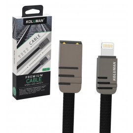 کابل آیفون (Lightning) طول 1 متر کلومن (KOLUMAN) مدل KD-16