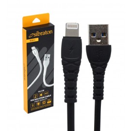 کابل آیفون (lightning) طول 25سانتیمتر سیبراتون (Sibraton) مدل S125i