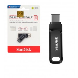 فلش سن دیسک (SanDisk) مدل 128GB Dual Drive GO USB3.1 TYPE-C