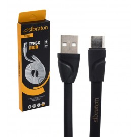 کابل تایپ سی (Type-C) سیبراتون (SIBRATON) طول 1.1 متر مدل S222C