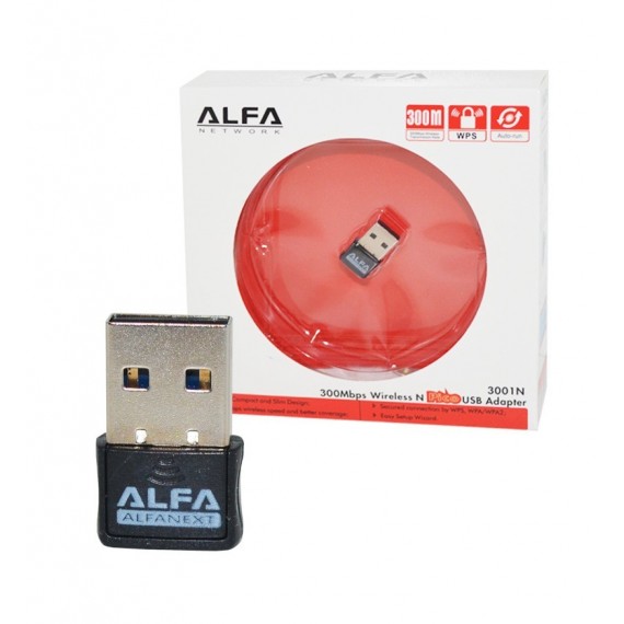 دانگل Wifi شبکه بی سیم ALfA مدل N Pico 300Mbps