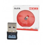 دانگل Wifi شبکه بی سیم ALfA مدل N Pico 300Mbps