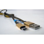 کابل Micro USB کنفی پک بلند GULD طلایی