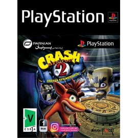 بازی پلی استیشن یک Crash Bandicoot 2 Cortex Strikes Back