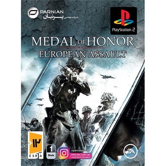بازی پلی استیشن دو Medal Of Honor European Assault