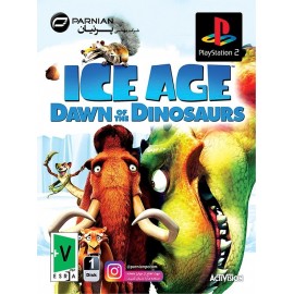 بازی پلی استیشن دو ICE AGE Dawn Of The Dinosaurs