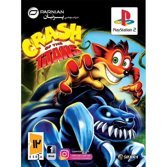 بازی پلی استیشن دو Crash Bandicoot Of The Titans