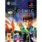 بازی پلی استیشن دو BEN 10 Ultimate Alien Comic Destruction