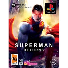 بازی پلی استیشن دو Superman Returns نشر پرنیان