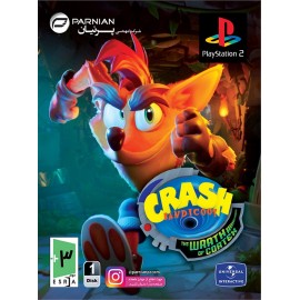 بازی پلی استیشن دو Crash Bandicoot: The Wrat Of Cortex نشر پرنیان