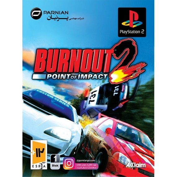 بازی پلی استیشن دو BURNOUT 2 Point Of Impact