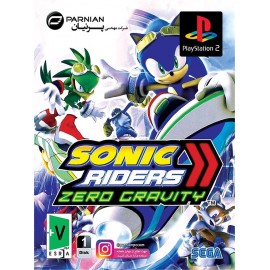 بازی پلی استیشن دو SONIC RIDERS Zero Gravity نشر پرنیان