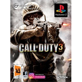 بازی پلی استیشن دو Call Of Duty 3 نشر پرنیان