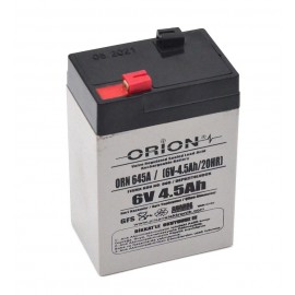 باتری سیلد لید-اسید 6 ولت 4.5 آمپر اوریون (ORION) مدل ORN 645A