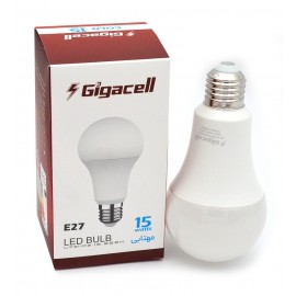 لامپ ال ای دی مهتابی 15 وات گیگاسل (Gigacell) سرپیچ E27