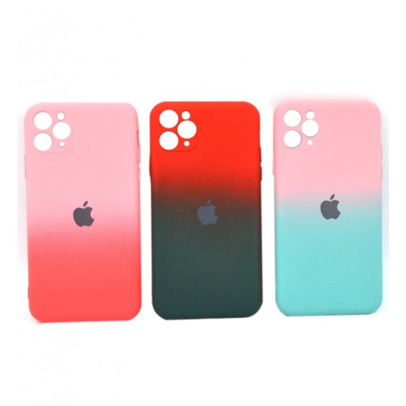 گارد سیلیکونی دو رنگ مدل Iphone11ProMax