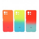 گارد سیلیکونی دو رنگ مدل Xiaomi MI 11LITE
