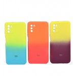 گارد سیلیکونی دو رنگ مدل Xiaomi POCO M3