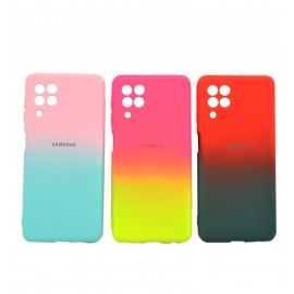 گارد سیلیکونی دو رنگ مناسب برای گوشی Samsung A22 4G