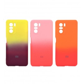 گارد سیلیکونی دو رنگ مدل Xiaomi POCO F3