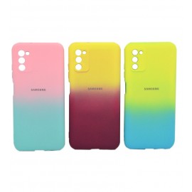 گارد سیلیکونی دو رنگ مناسب برای گوشی Samsung A03S