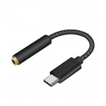 تبدیل Type-C به صدا (AUX) طول 10 سانتیمتر ماکسوم (MOXOM) مدل MX-AX01