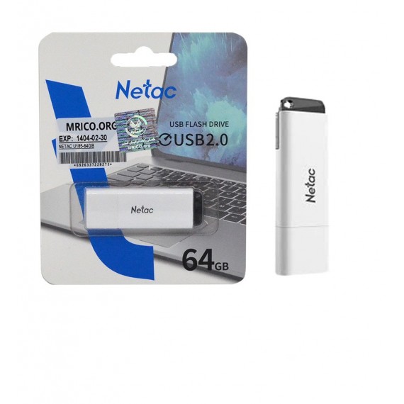 فلش نتاک (NETAC) مدل 64GB usb2.0 U185