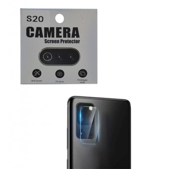 محافظ لنز دوربین شیشه ای موبایل مدل سامسونگ S20