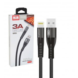 کابل آیفون (Lightning) طول 1 متر ارلدام (Lightning) مدل EC-077i