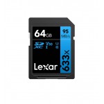 کارت حافظه Lexar مدل 64GB SDXC/UHS-I 633X 95MB/S