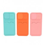 گارد سیلیکونی جاکارتی دار محافظ لنزکشویی مدل IPHONE 12