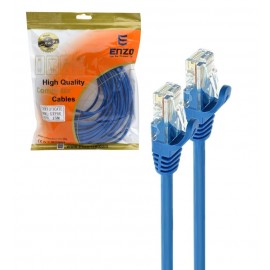 کابل شبکه CAT5 پچ کرد درجه یک انزو (ENZO) طول 15 متر UTP5E