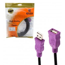 کابل افزایش طول USB طول 5 متر انزو (ENZO)
