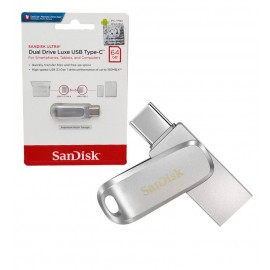 فلش سن دیسک (SanDisk) مدل 64GB Dual Drive luxe USB3.1 TYPE-C