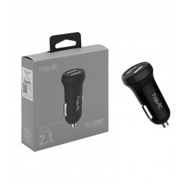 شارژر فندکی 2 پورت هویت (havit) مدل HV-CC8801