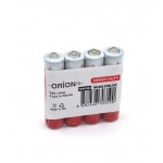 باتری نیم قلمی اوریون (ORION) مدل Heavy Duty AAA LR03 (کارتی 4 تایی)