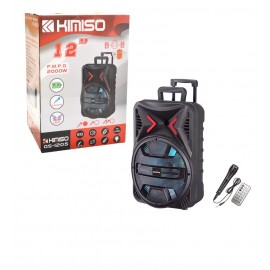 اسپیکر چمدانی بلوتوث رم و فلش خور کیمیسو (KIMISO) مدل QS-1205