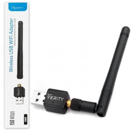 دانگل wifi شبکه USB بی سیم آنتن دار وریتی (VERITY) مدل U108W