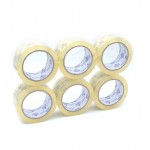 چسب نواری Super Crystal عرض 5 سانت JANSON (بسته 6 عددی)