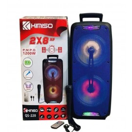 اسپیکر چمدانی بلوتوث رم و فلش خور کیمیسو (KIMISO) مدل QS-215