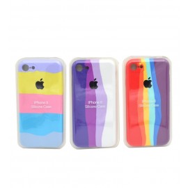 گارد سیلیکونی رنگین کمانی مناسب برای گوشی IPHONE 8/7