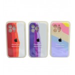 گارد سیلیکونی رنگین کمانی مناسب برای گوشی IPHONE 13PRO