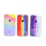 گارد سیلیکونی رنگین کمانی مناسب برای گوشی IPHONE 8PLUS